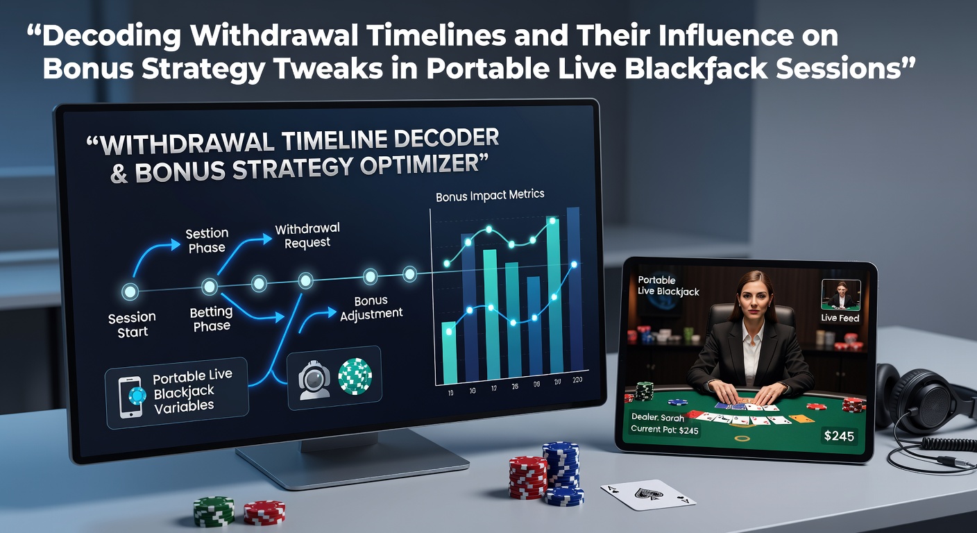 Mobile Live-Blackjack-Sitzung mit Fokus auf Auszahlungsprozesse und Bonusnutzung