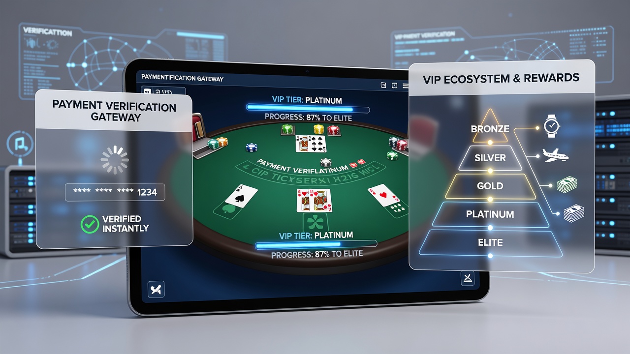 Zahlungsverifizierung und VIP-Progression in mobilen Live-Blackjack-Sitzungen