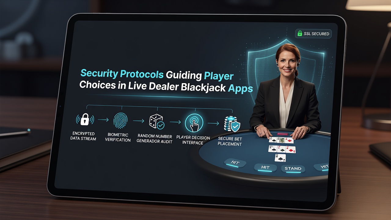 Sicherheitsprotokolle in Live-Dealer-Blackjack-Apps mit Fokus auf Verschlüsselung und Spielerschutz
